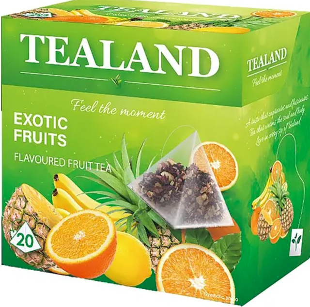 Чай фруктовий Tealand Exotic Fruits екзотичні ягоди 40 г (20 шт. х 2 г)